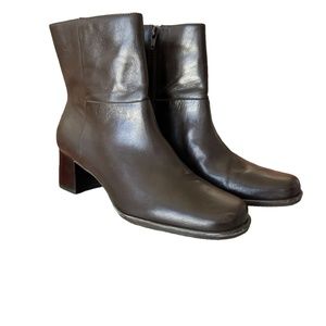 Easy Spirit Brown Ankle Boots